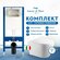 Инсталляция с унитазом комплект Amore di Mare QuickFit 50114, под...