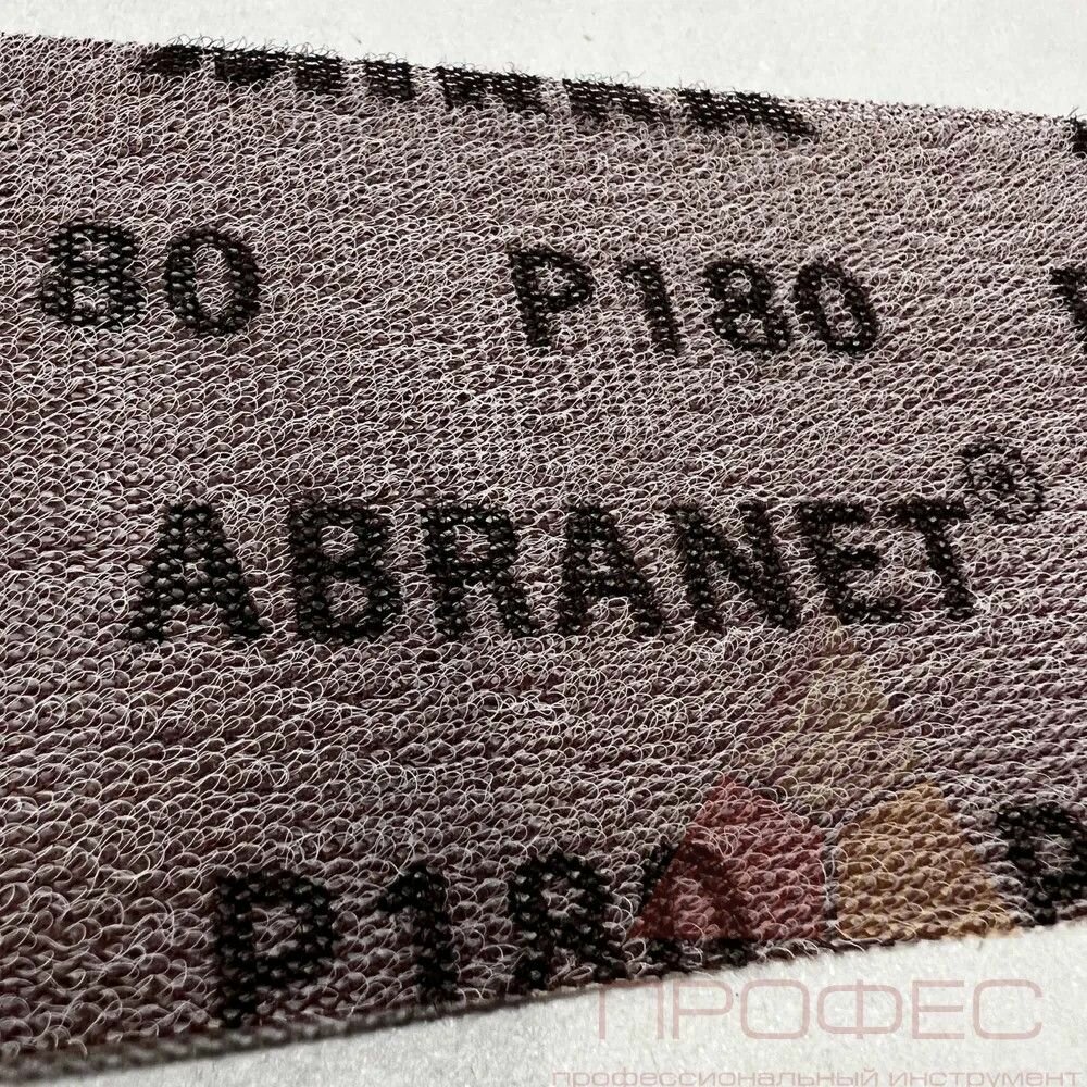 Сетка Абразивная MIRKA Шлифовальный материал сетка ABRANET 81x133мм P240, 3 шт.