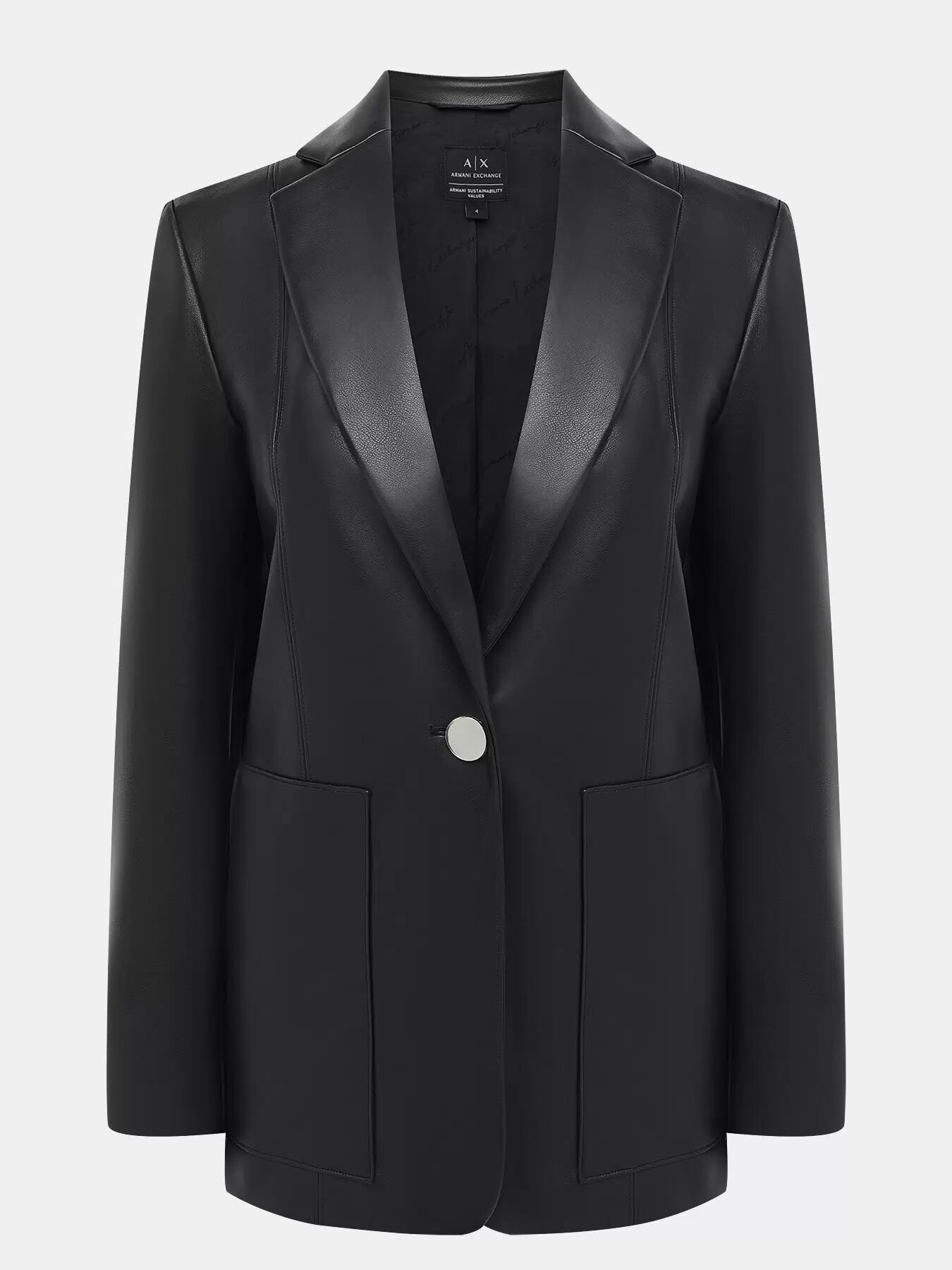 Пиджак Armani Exchange, размер 2, черный