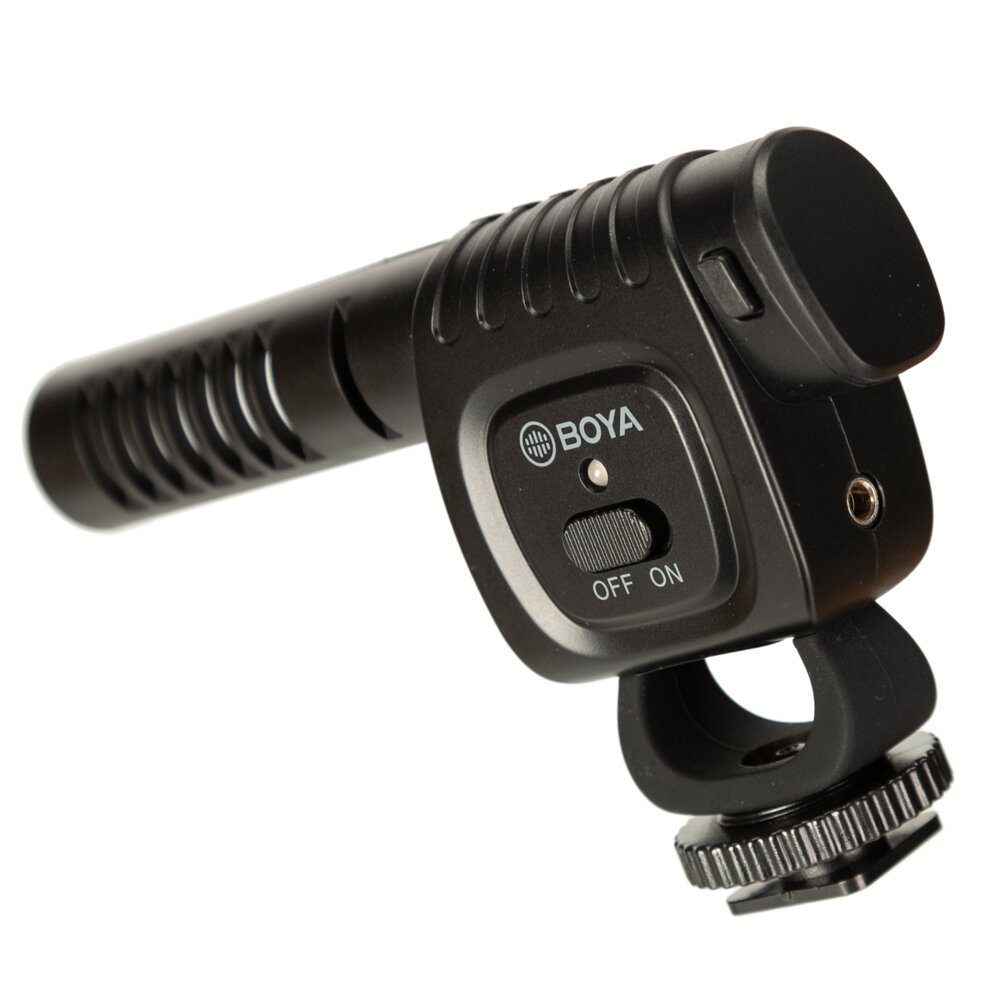 Микрофон накамерный Boya BY-BM3011, 38 Гц–20 кГц, до 72 ч работы, питание от AAA — фото 1
