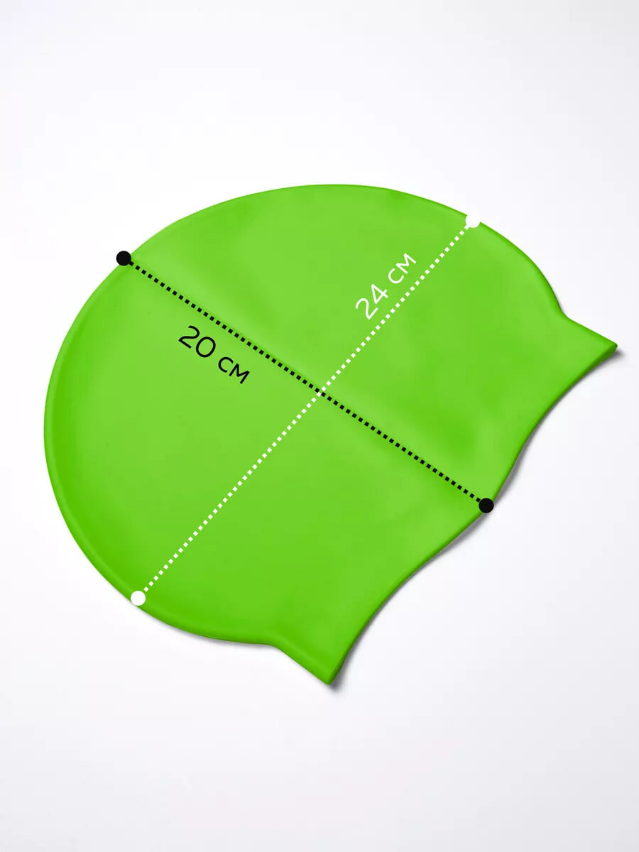 Cиликоновая шапочка для плавания — фото 1