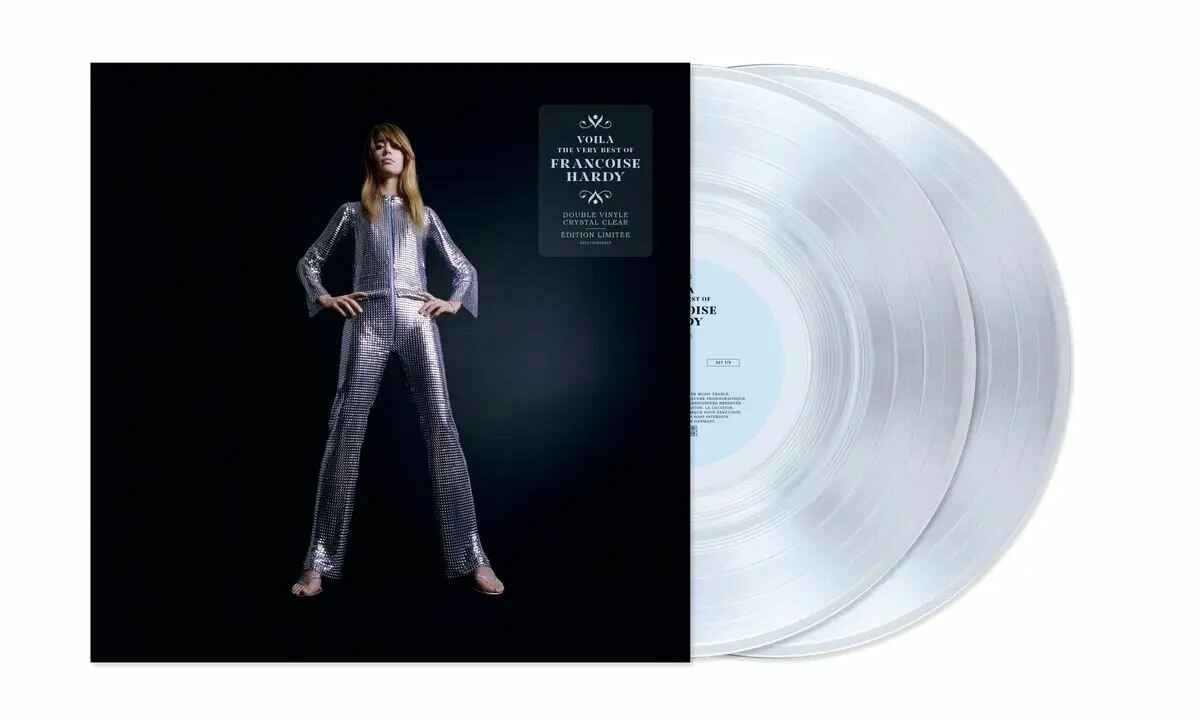 Francoise Hardy - Voila: The Very Best Of 2xLP Crystal Clear Vinyl - виниловая пластинка