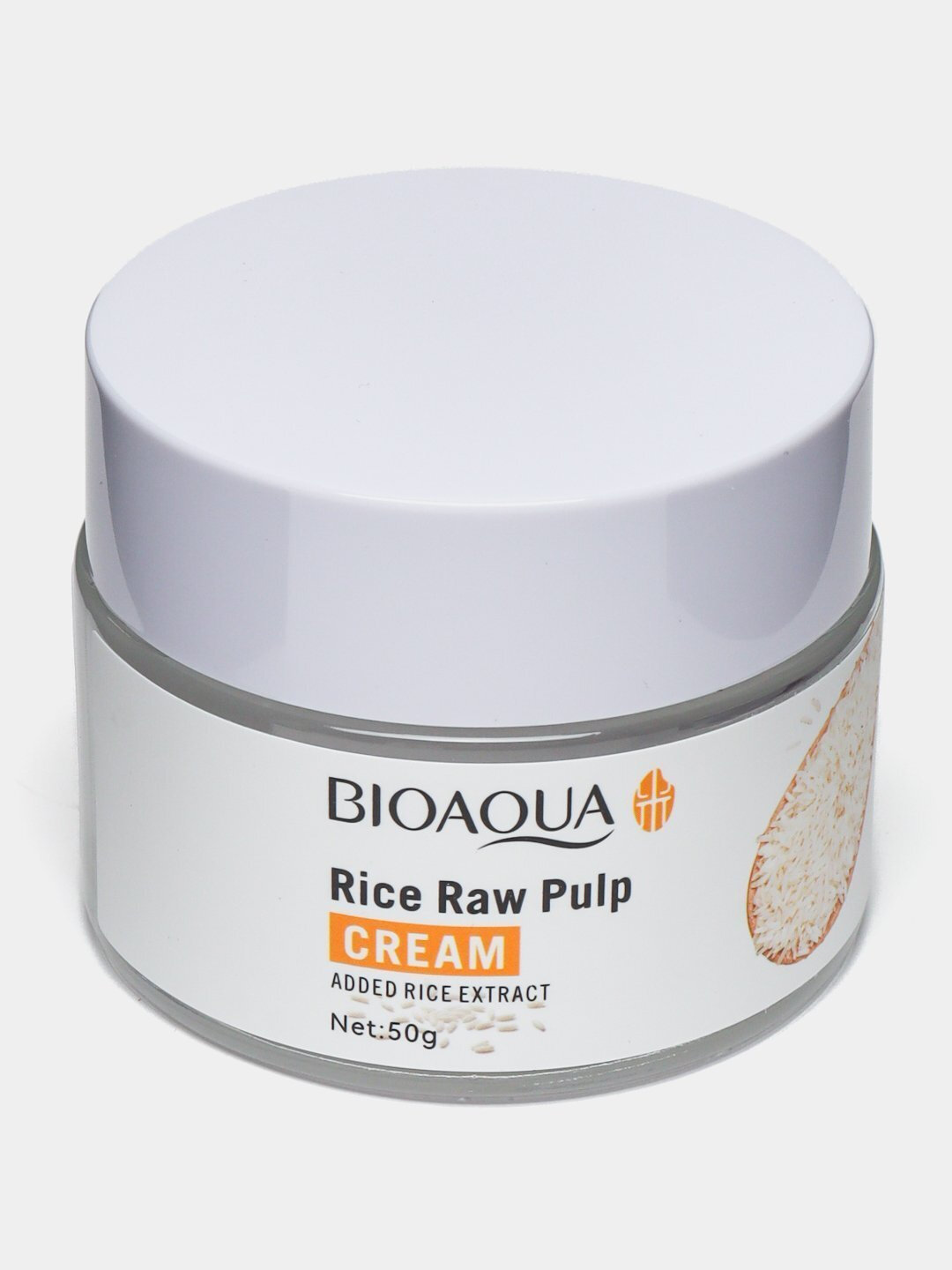 Патчи для глаз с рисовым пюре BIOAOUA, для увлажнение, морщин вокруг глаз и мешков — фото 1