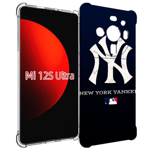 Чехол MyPads нью ойрк янкис бейсбол для Xiaomi 12S Ultra задняя-панель-накладка-бампер