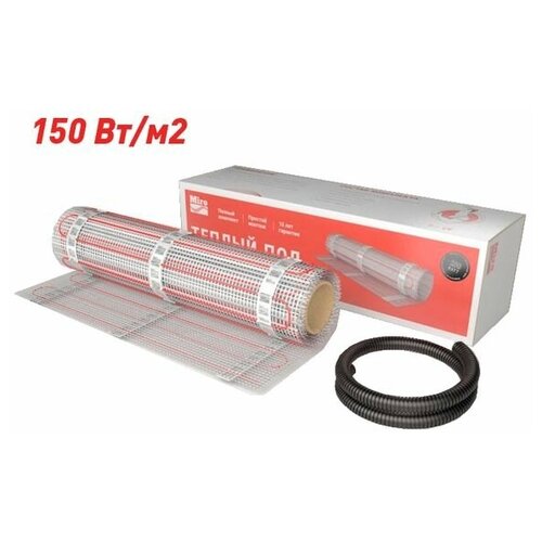 Теплый пол нагревательный мат Miro 150 Втм2 25 м 3780₽