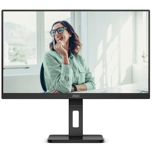 монитор aoc 22b2d 21 5 16 9 Монитор AOC 23.8 24P3CV черный IPS LED 16:9 HDMI M/M матовая HAS Piv 300cd 178гр/178гр 1920x1080 75Hz DP FHD USB 5.37кг