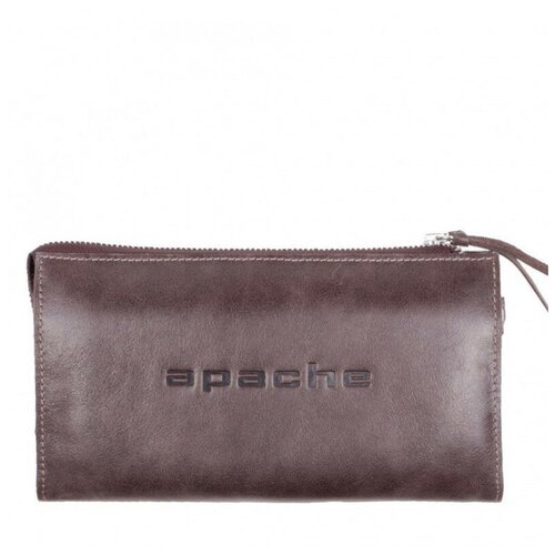 фото Кошелек person, фактура гладкая, коричневый