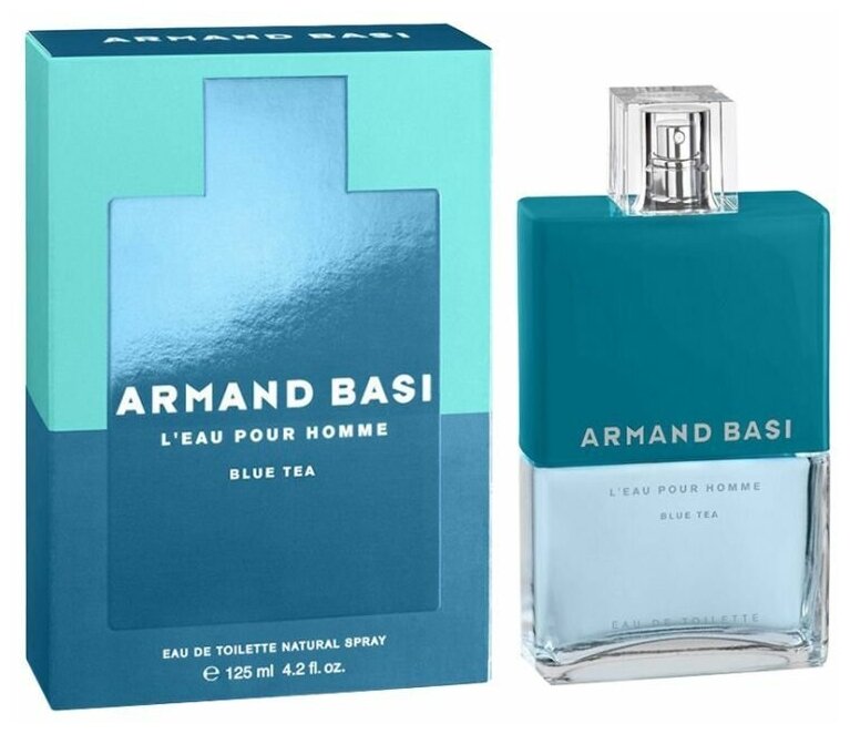 ARMAND BASI L'Eeu Pour Homme Blue Tea Мужская туалетная вода 125 мл