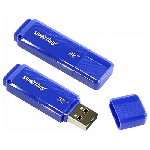 Память Smart Buy Dock 32GB, USB 2.0 Flash Drive, синий