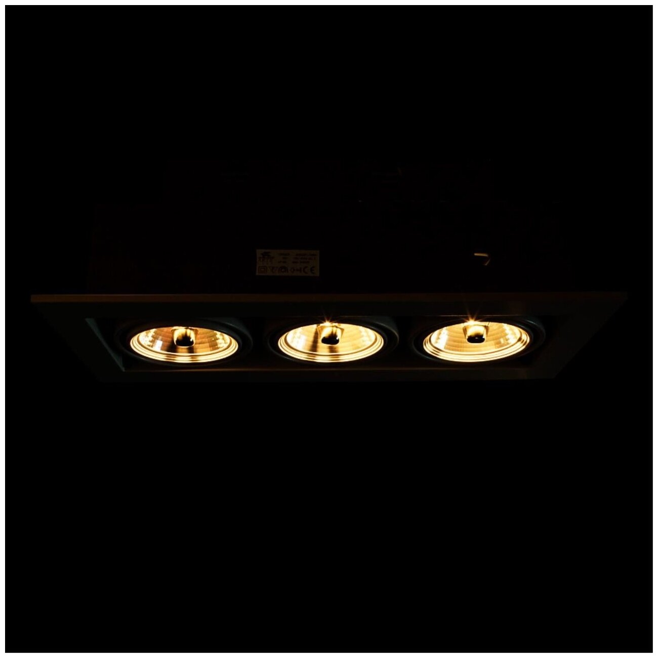 Встраиваемый светильник Arte Lamp CARDANI MEDIO A5930PL-3WH - фотография № 3
