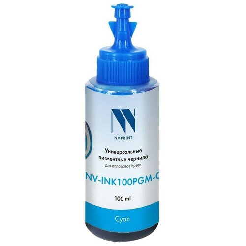 Чернила NV Print INK100PGM Cyan (NV-INK100PGM-C)