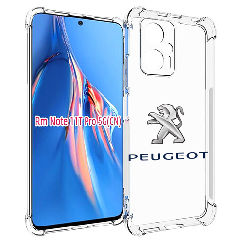 Чехол MyPads peugeot-пежо-3 мужской для Xiaomi Redmi Note 11T Pro / 11T Pro Plus / Poco X4 GT задняя-панель-накладка-бампер