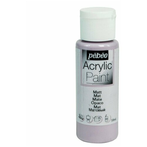 Краски акриловые PEBEO Acrylic Paint декоративная матовая 59 мл 097824 лаванда