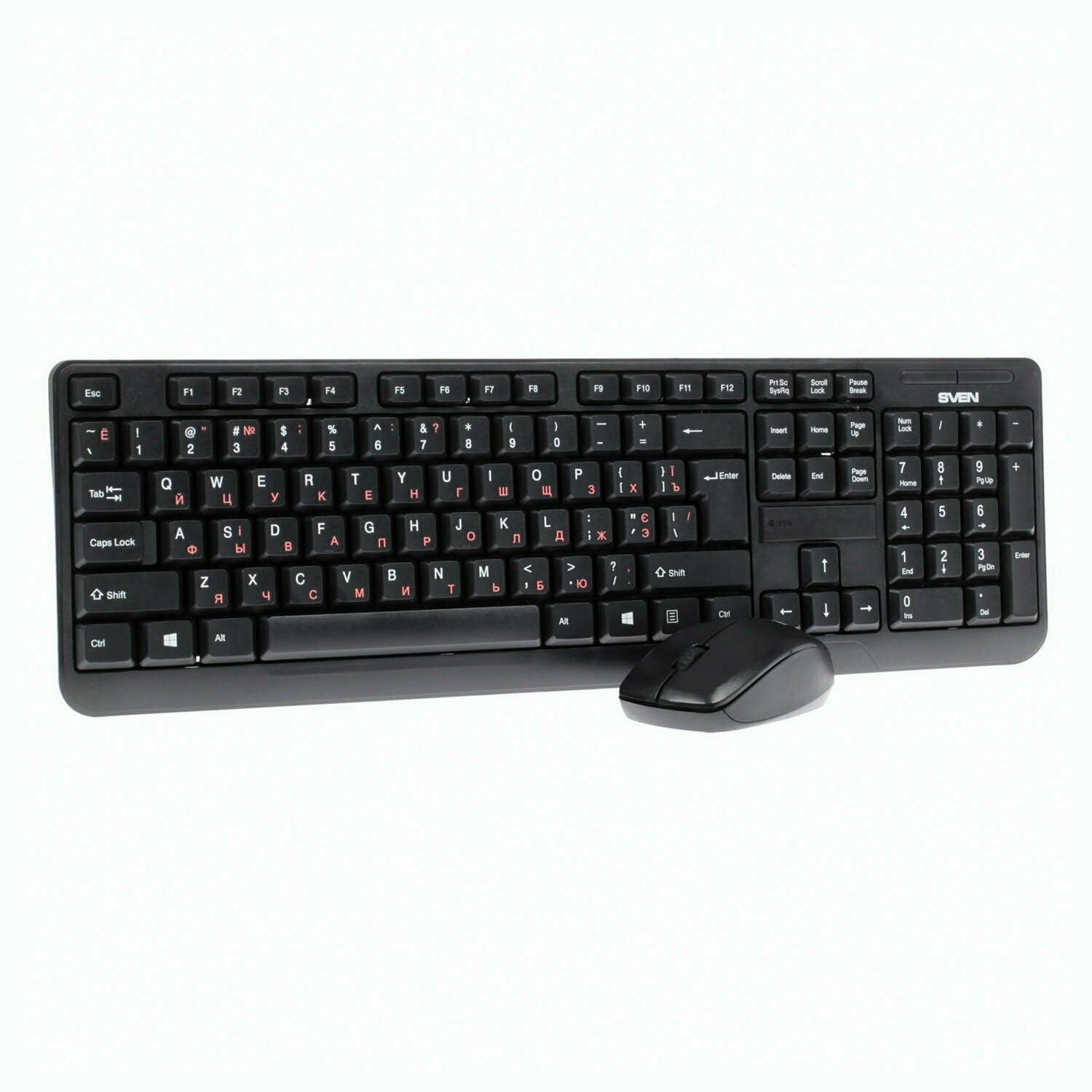 Комплект клавиатура + мышь SVEN Comfort 3300 Wireless Black USB