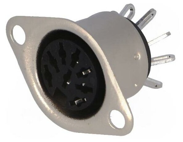 Гнездо HIRSCHMANN 930345200 MAB 8 S, DIN, 