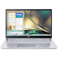 Ноутбук Acer Swift 3 SF314-511-521L 14" FHD IPS/Core i5-1135G7/8GB/512GB SSD/Iris Xe Graphics/Win 11 Home/RUSKB/серебристый (NX. ABNER.007)