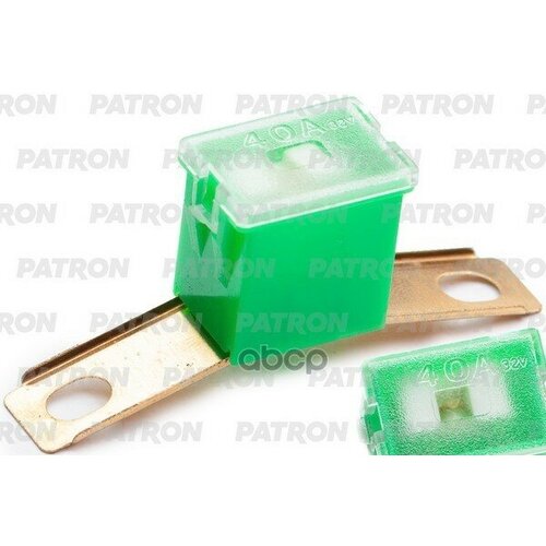 Предохранитель Блистер 1Шт Plb Fuse (Pal295) 40A Зеленый 48X12x21.5mm PATRON арт. PFS135