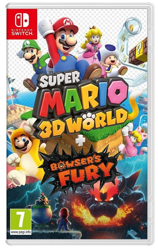 Super Mario 3D World + Bowsers Fury Nintendo Switch, Русские субтитры