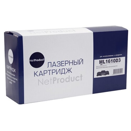 Картридж NetProduct ML-1610D3, черный, для лазерного принтера, совместимый