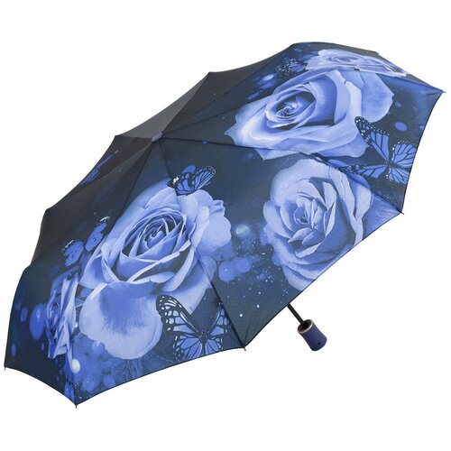 Зонт автомат женский Frei Regen 806-3-FCP, синий синего цвета