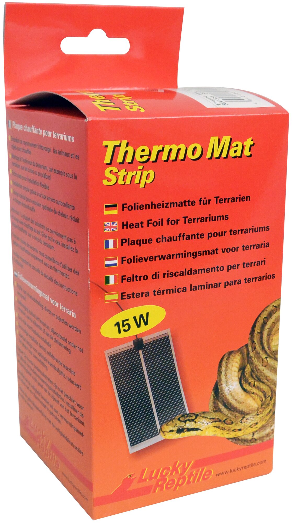 LUCKY REPTILE Термоковрик "Thermo mat Strip15Вт", 58х15см (Германия) - фото №1
