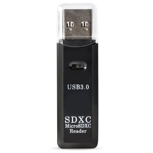 Картридер USB 3.0 SD/MicroSD SBR-750-B, Smartbuy переходник картридер smartbuy sbr 711 b usb для micro sd черный