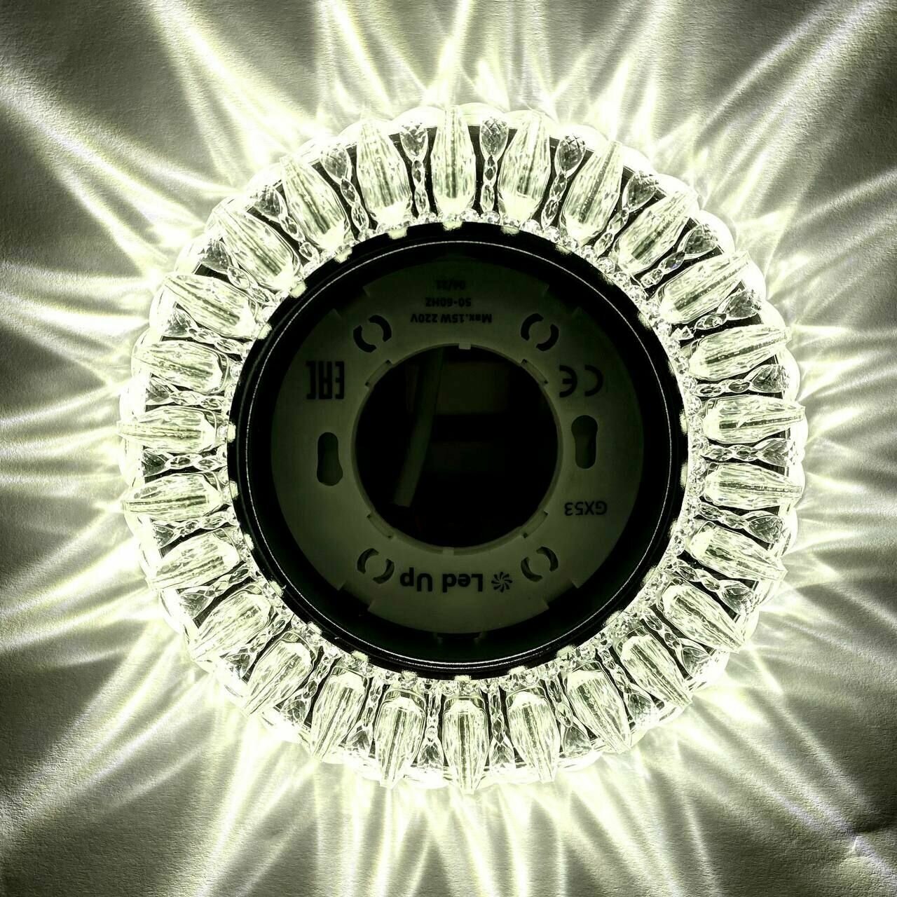Светильник LedUp GX53-H4 с подсветкой "Грация" - фотография № 3