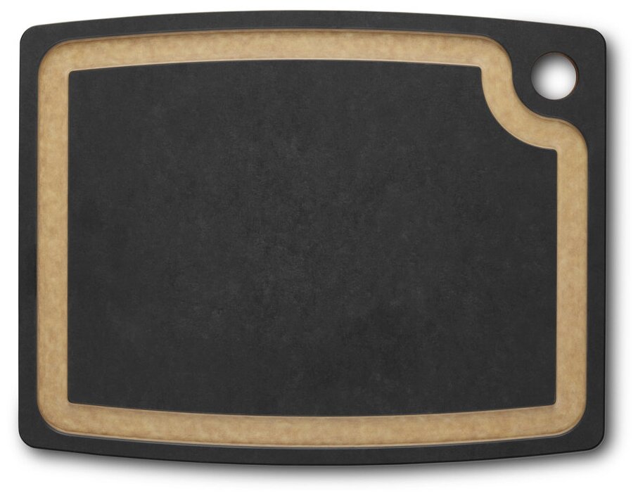 Доска разделочная для кухни профессиональная VICTORINOX Gourmet Series Cutting Board S, черная