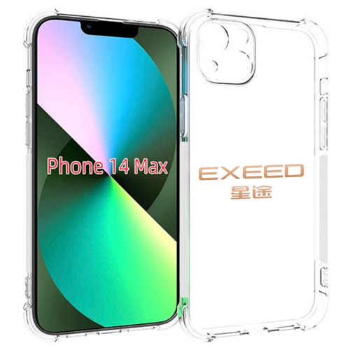 Чехол MyPads exeed эксид 2 для iPhone 14 Plus (6.7) задняя-панель-накладка-бампер