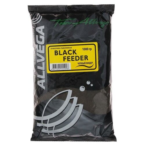 фото Прикормка "allvega" team allvega black feeder, черный фидер, 1кг