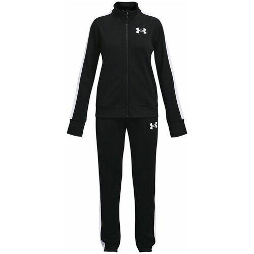 Костюм Under Armour для девочек, олимпийка и брюки, размер YLG 151-156, черный