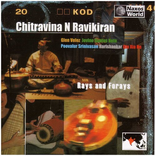 Chitravina N Ravikiran / Glen Velez / Poovalur Srinivasan-Rays And Forays Naxos CD Deu (Компакт-диск 1шт)