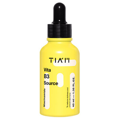 Tiam Vita B3 Source Сыворотка для ровного тона кожи лица с 10% ниацинамида и 2% арбутина, 40 мл tiam сыворотка для лица с ниацинамидом vita b3 source serum 40 мл
