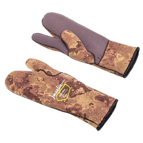 фото Трехпалые перчатки marlin nord oliva 7 мм из неопрена l