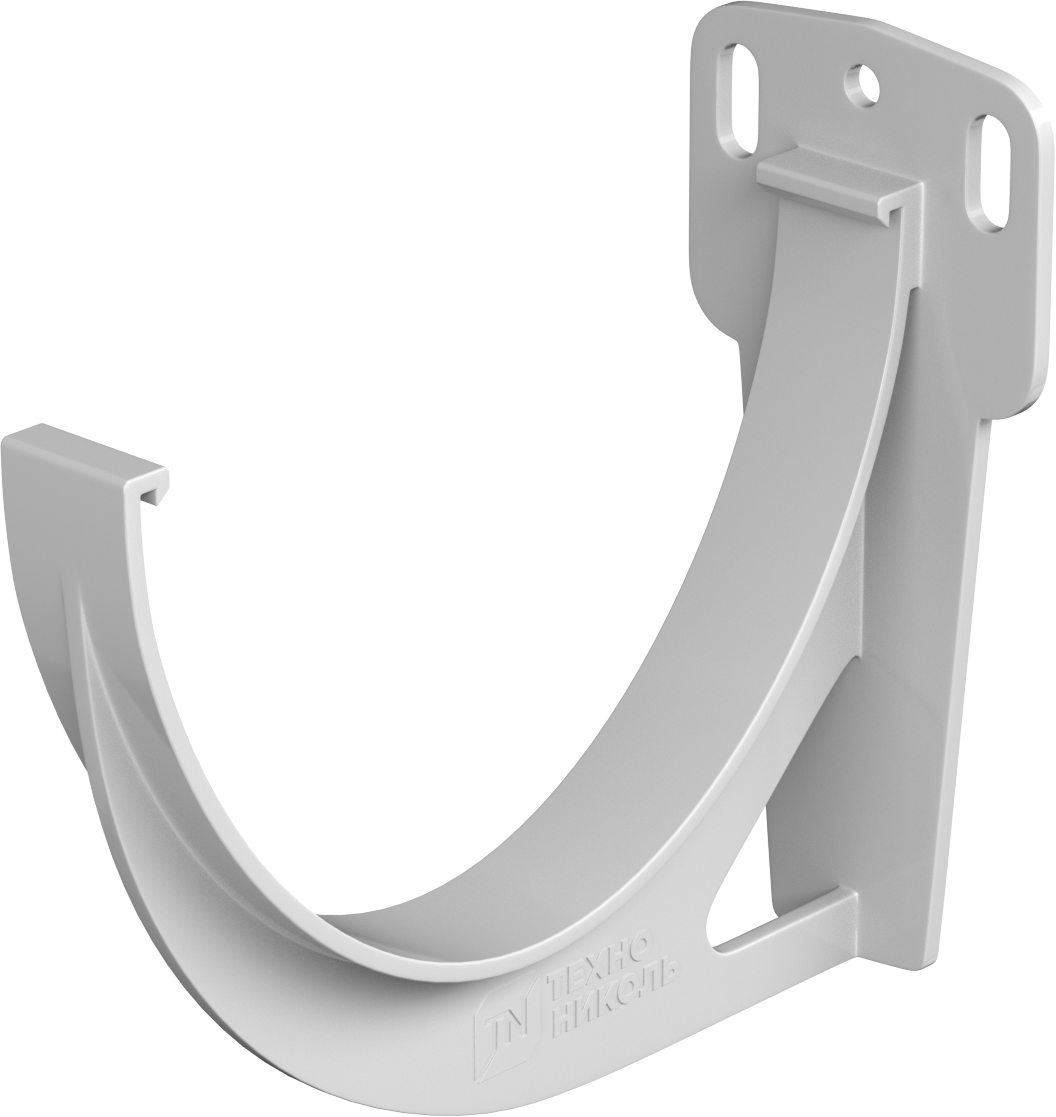 Кронштейн желоба ТН ПВХ белый 125 мм Технониколь - фото №18