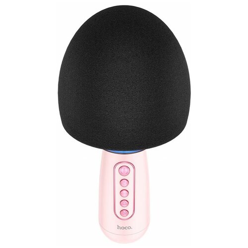Беспроводной микрофон Hoco BK7 Cute karaoke microphone розовый 290500₽