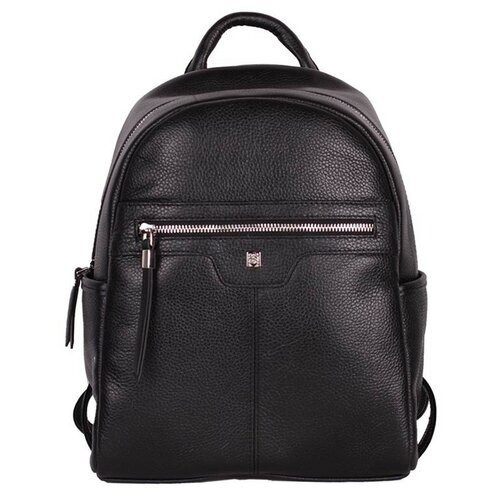 фото Рюкзак шарпей, фактура зернистая, черный