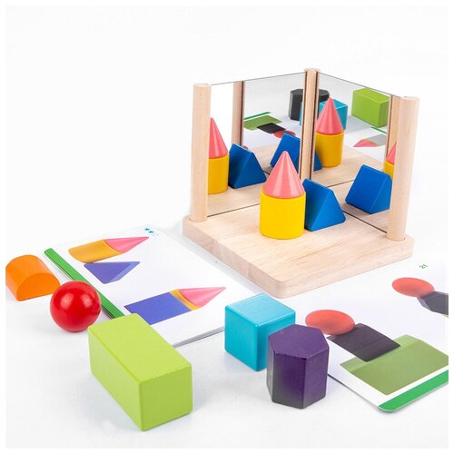 Настольная логическая игра с зеркалом GET BEADS 