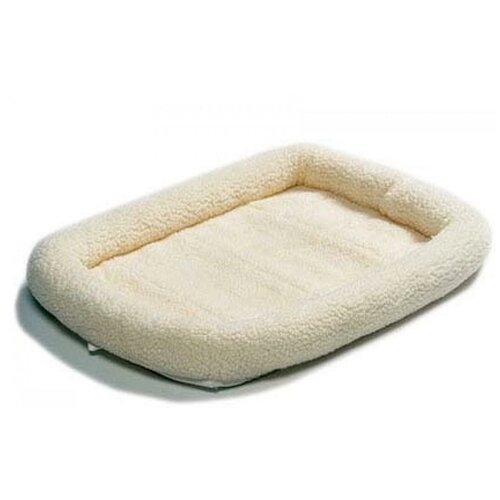 Лежанка Midwest Pet Bed флисовая, 76 см*53 см, белая лежанка midwest pet bed флисовая белый 53х30 см