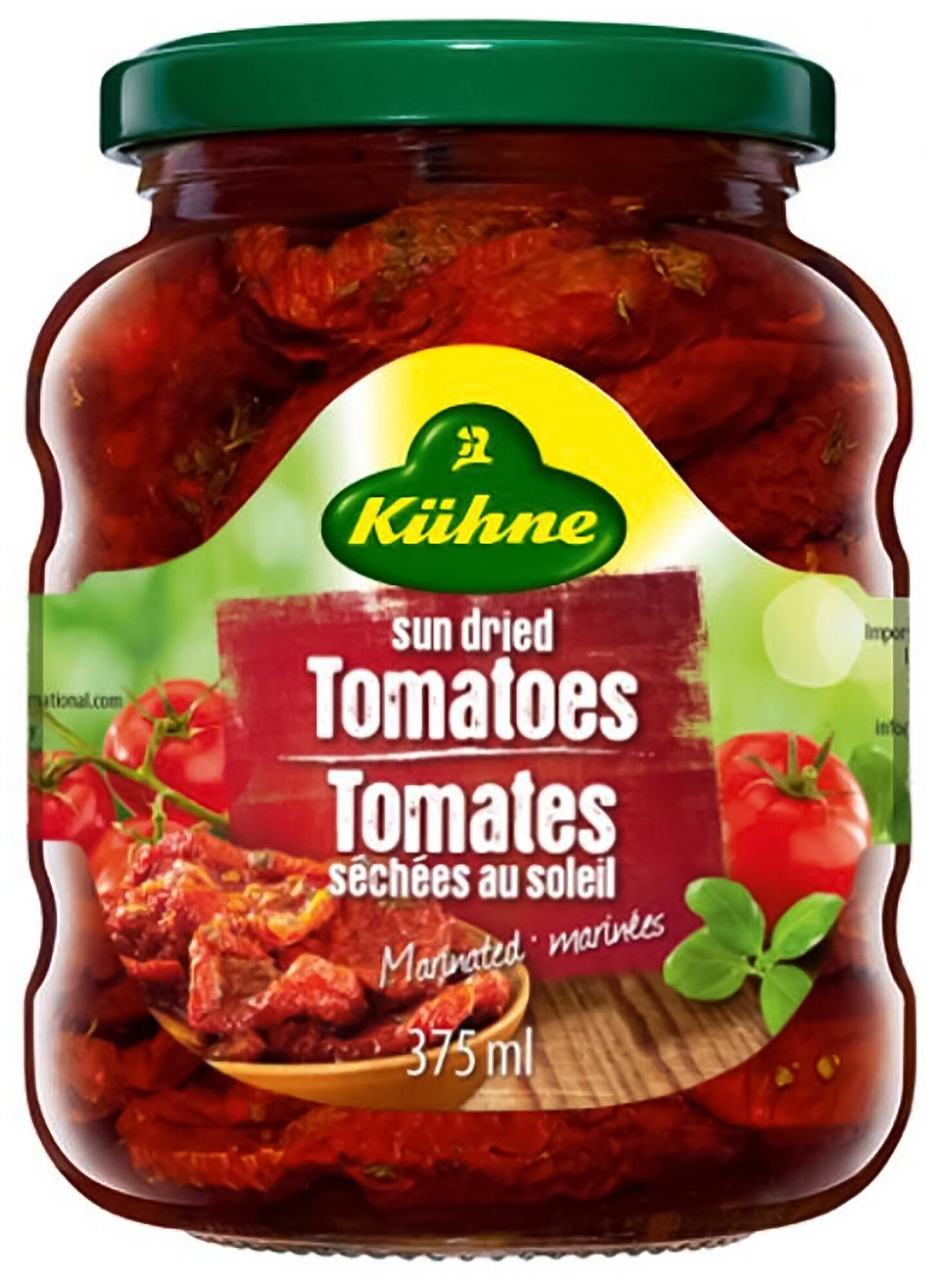 Томаты Kuhne Dried Tomatoes сушеные без содержания масла, 340 г