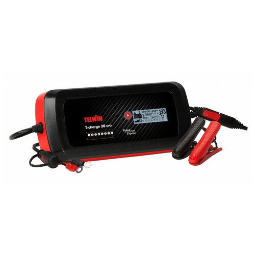 Зарядное устройство TELWIN T-CHARGE 26 EVO 12В24В 807595 3490000₽