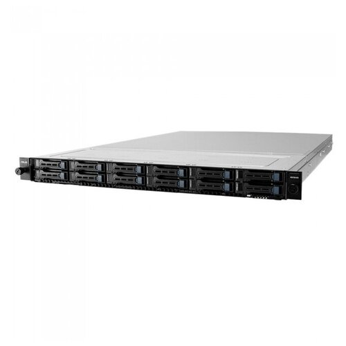 Asus RS700-E9-RS12 3x SFF8643 + 8x OCuLink on the backplane, 4x + 2x ports OCuLink card + cables, 12x trays (4x NVMe, 4x NVMe/SAS/SATA, 4x SAS/SATA bays), 2 x 10 Gb OCP 10GBase-T, 2x 800W, (997935) 90SF0091-M04140