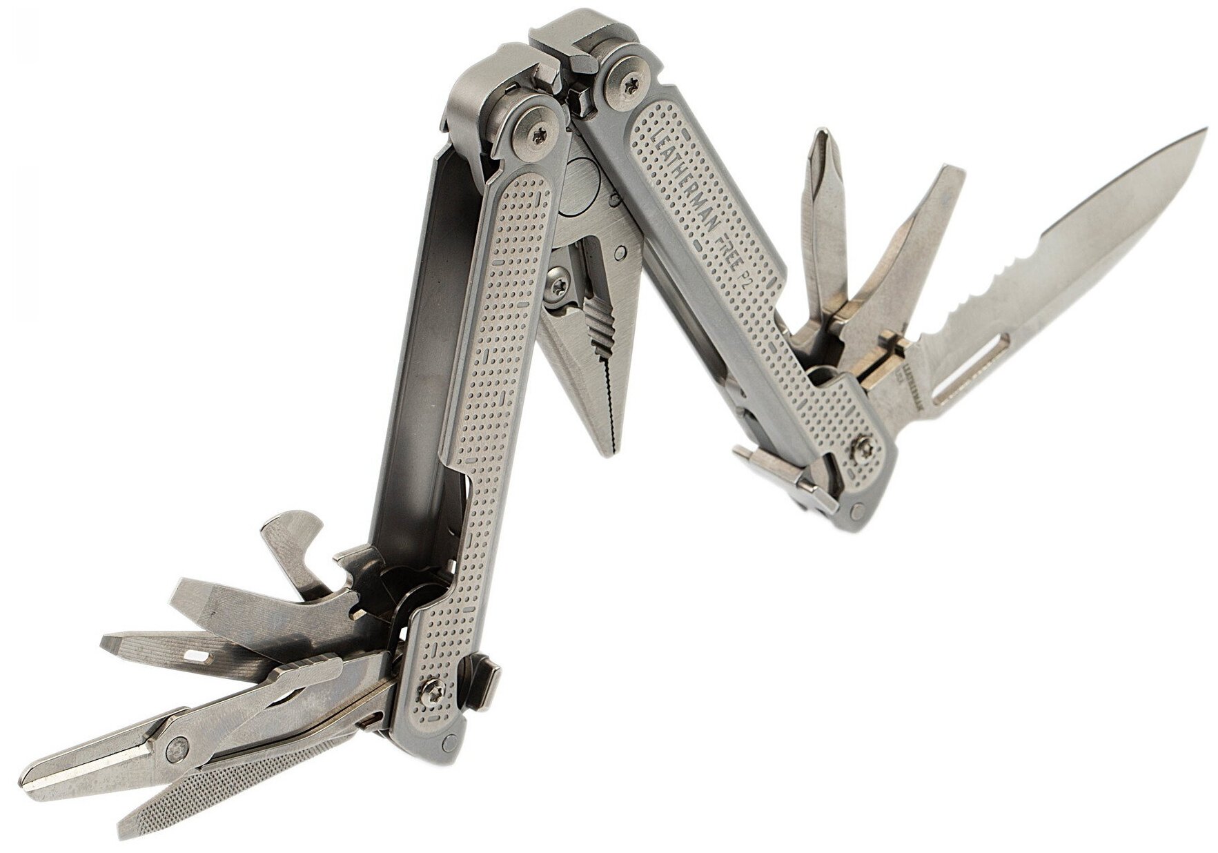 Мультитул Leatherman Free P2 (832638) 100мм 19функций серебристый - фото №14