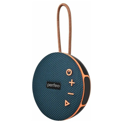 Колонка Perfeo POP, Bluetooth, FM, MP3 microSD, USB, AUX in, TWS, мощность 6Вт, 1200mAh, черная