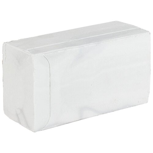 Твердая полировальная паста Marpol C41 для промежуточной полировки алюминия, латуни, цветных металлов и нержавеющей стали, белая, 0.5 кг