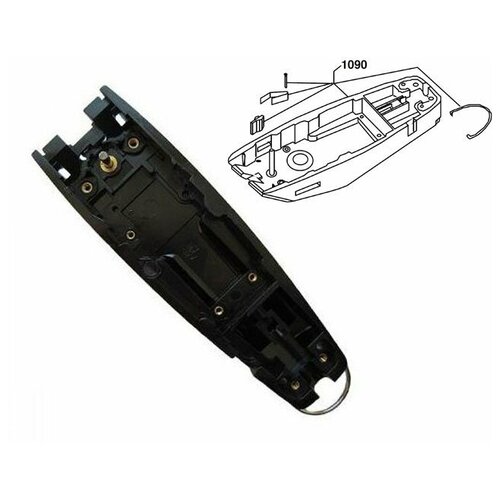 Нижняя часть корпуса Moser Primat, титан 1230-7760 нож moser 1230 7710 серый