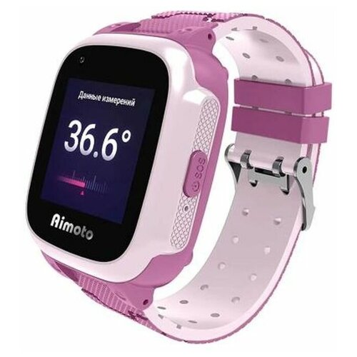 Детские умные часы AIMOTOкнопка жизни Aimoto Integra 4G розовый 544000₽
