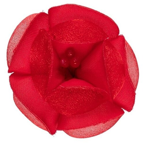 Декоративный цветок BLITZ 5 шт, №06, красный (41)