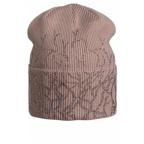 фото Шапка андерсен для девочки пудровый 52-54