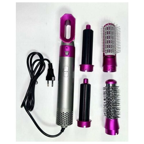 Фен для волос розовый, комплект для сушки и укладки волос, HOT Air Styler